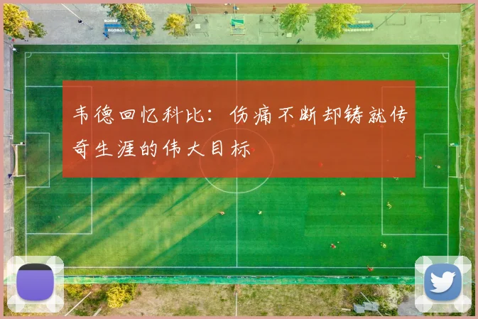 韦德回忆科比：伤痛不断却铸就传奇生涯的伟大目标
